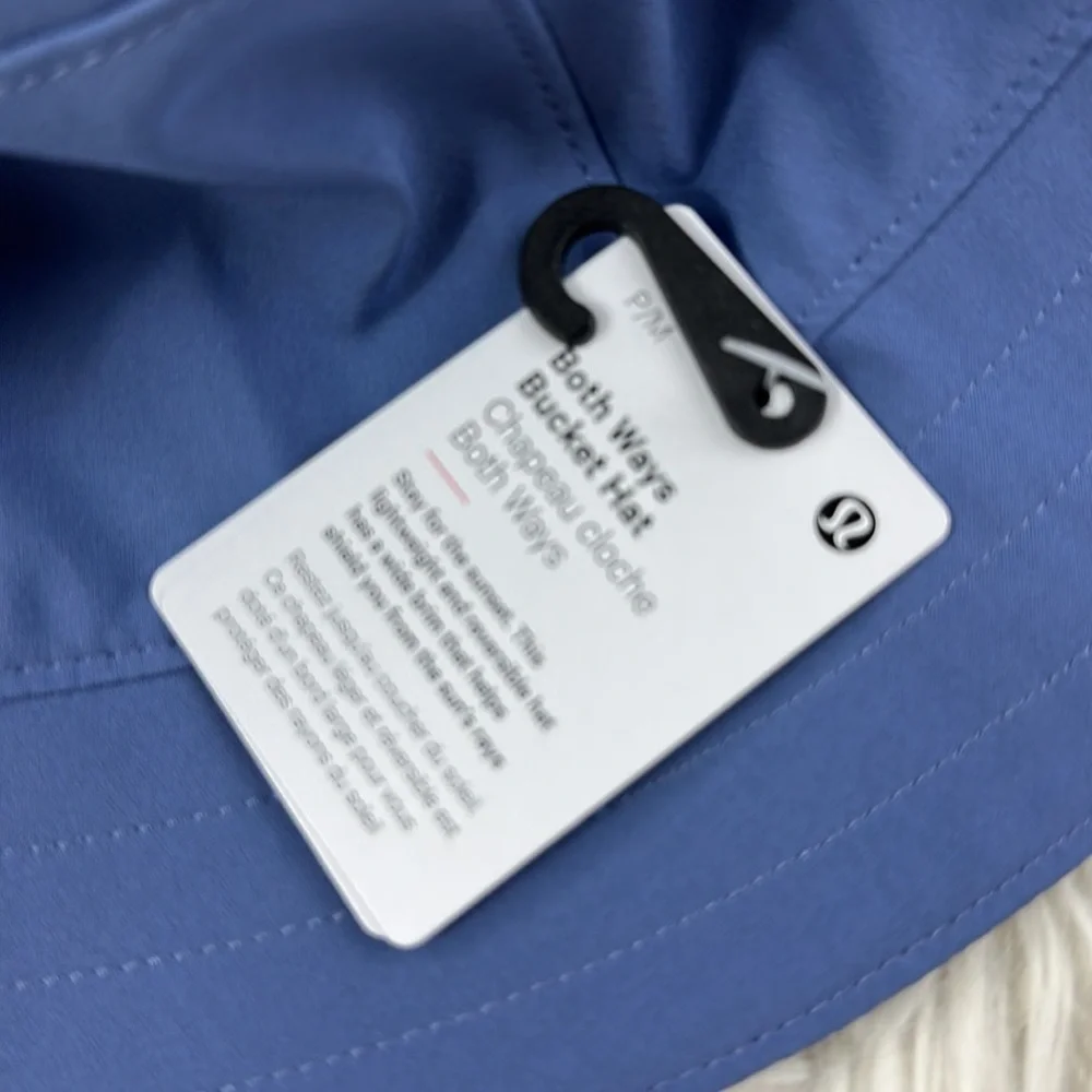 NWT Lululemon Both Ways Bucket Hat Water Drop